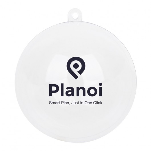 Promotional Clear Plastic Ornaments